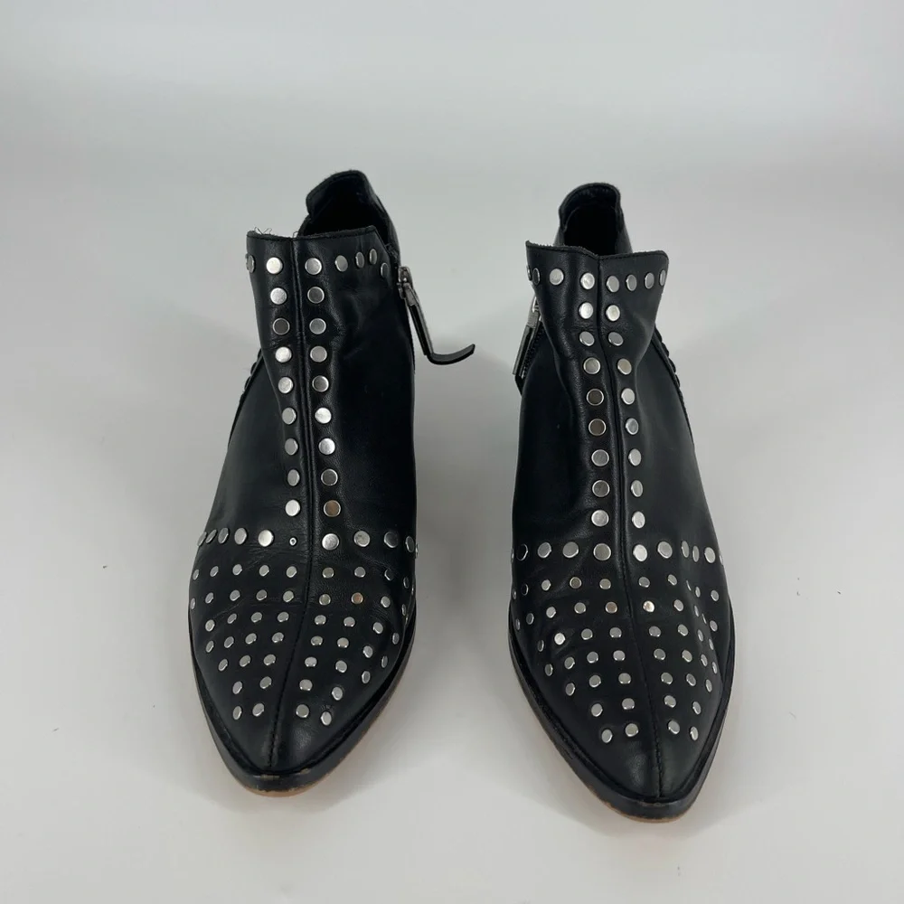 1 State Black Ankle Booties (SB10)